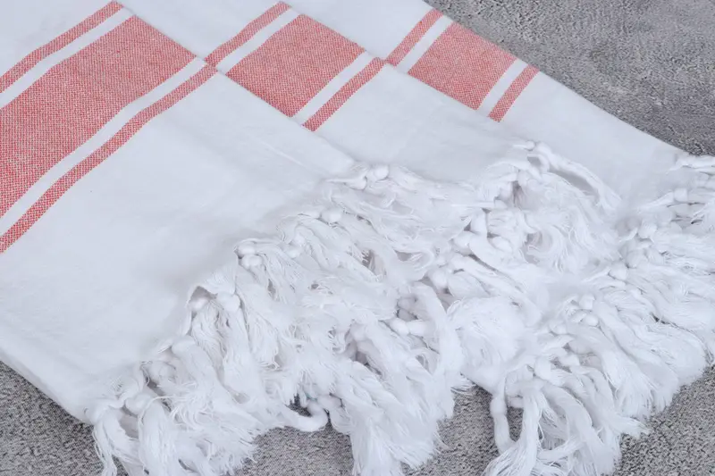 Housewarming Gift, Personalized Gift For Her, 70x40 Cotton Striped Towel, Beach Towel Bulk, Hammam towel, Wedding Gifts Towel, Girl Trip Party Favor - 5