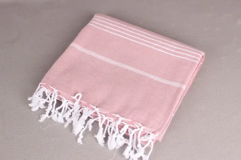 Personalized Turkish Towel, Turkish Towel Monogram, 70x40 Cotton Striped Towel, Turkish Towel Beach, Beach towel, Christmas Favors, Wedding Towel - 6