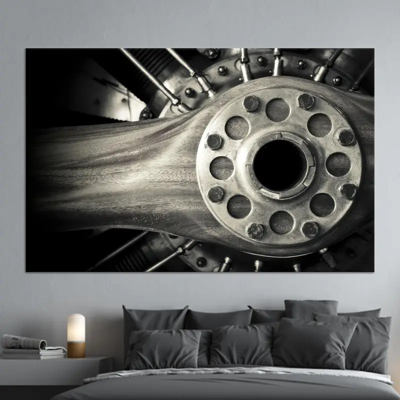 エレガントなプリントキャンバス: 芸術的なセンスで空間を高めます。