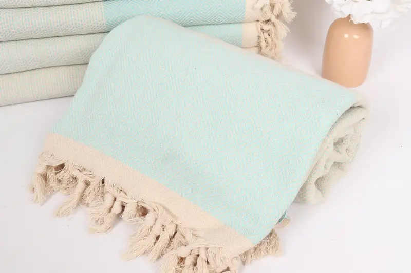 Family Gift Basket, Personalized Gifts, Turkish Blanket, Personalized Blanket, 104x80 Cotton Diamond Towel, Bridesmaid Gifts Personalized - 4