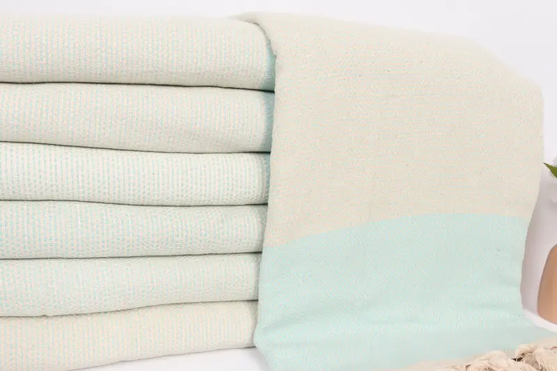Family Gift Basket, Personalized Gifts, Turkish Blanket, Personalized Blanket, 104x80 Cotton Diamond Towel, Bridesmaid Gifts Personalized - 2