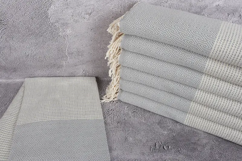 Spa Towel, 70x40 Cotton Chevron Towel, Gift For Her, Personalized Turkish Towel, Bridal Shower Favor, Beach towel, Girls Weekend Getaways Gifts - 2