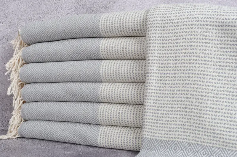 Spa Towel, 70x40 Cotton Chevron Towel, Gift For Her, Personalized Turkish Towel, Bridal Shower Favor, Beach towel, Girls Weekend Getaways Gifts - 1