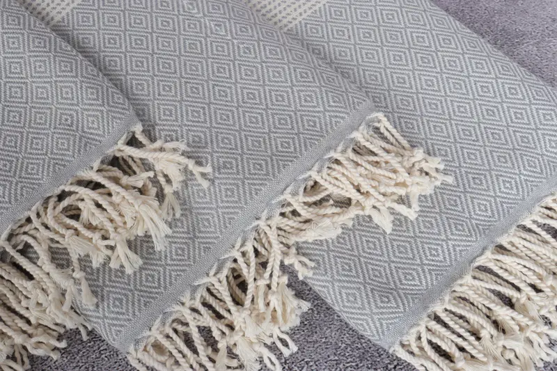 Spa Towel, 70x40 Cotton Chevron Towel, Gift For Her, Personalized Turkish Towel, Bridal Shower Favor, Beach towel, Girls Weekend Getaways Gifts - 5