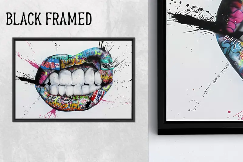 Modern Diş Sanatı: Zarif Ev Dekorasyonu için Baskılı Kanvas