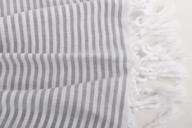 Spa Towel, Turkish Bath Towel Set, Sand-free towel, Travel Towel, 68x36 Cotton Striped Towel, Home Decor Towel, Best Beach Towel, Personalized Towel - 8