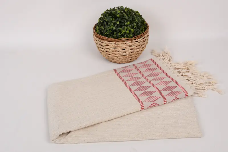 Quick-dry towel, Spa Towel, 70x36 Linen Kilim Design Towel, Girl Trip Party Favor, Valentines Gift, Lightweight Turkish towel, Bridesmaid Gift Towel - 4