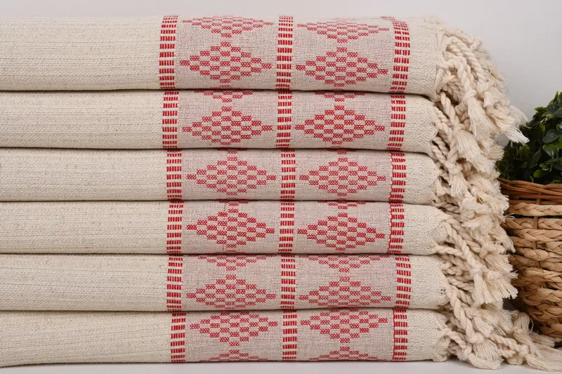 Quick-dry towel, Spa Towel, 70x36 Linen Kilim Design Towel, Girl Trip Party Favor, Valentines Gift, Lightweight Turkish towel, Bridesmaid Gift Towel - 2