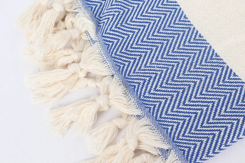 Bathroom Towels, Spa Towel, 36x18 Cotton Herringbone Towel, Monogrammed Hand Towel, Best Friend Wedding Gift, Home Decor Towel, Personalized Gifts - 6