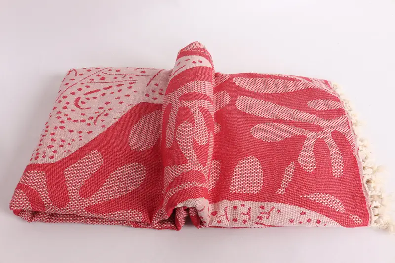 Turkish Blanket, Boho Throw Blankets, Halloween Bachelorette Party, 100x92 Cotton Whale Design Towel, Organic Throw, Memorial Gift, Throw Blanket - 7