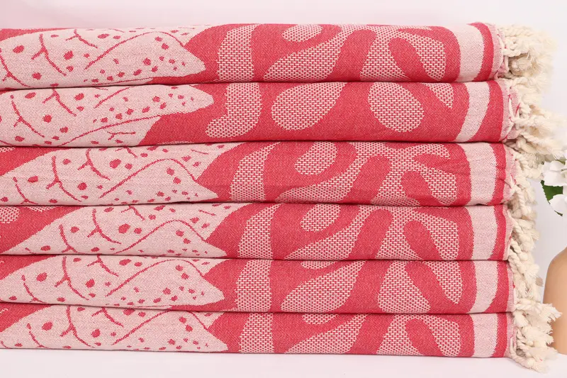 Turkish Blanket, Boho Throw Blankets, Halloween Bachelorette Party, 100x92 Cotton Whale Design Towel, Organic Throw, Memorial Gift, Throw Blanket - 4