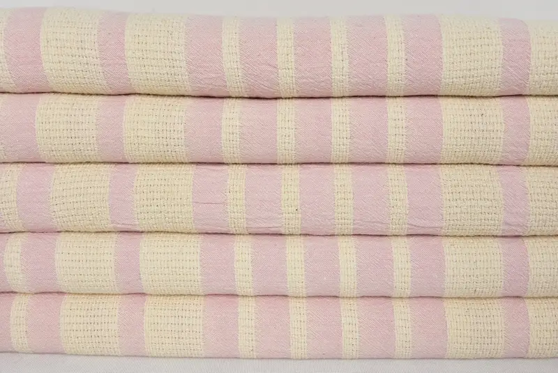 70x34 Cotton Striped Towel, Spa Gift, Travel towel, Monogram Turkish Towel, Absorbent towel, Wedding Anniversary Gift, Girl Trip Party Favor - 2