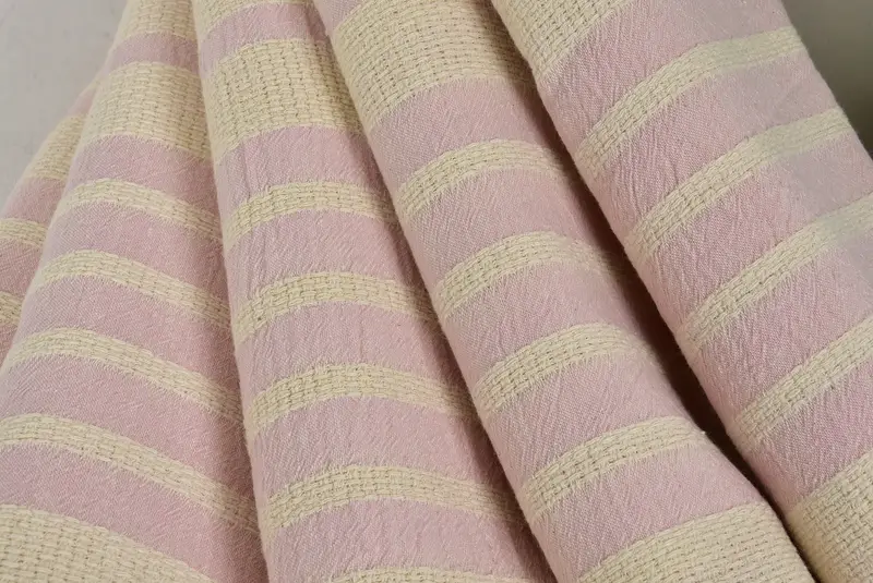 70x34 Cotton Striped Towel, Spa Gift, Travel towel, Monogram Turkish Towel, Absorbent towel, Wedding Anniversary Gift, Girl Trip Party Favor - 5