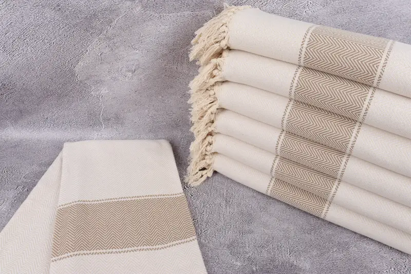 Gift For Best Friend, 70x36 Cotton Herringbone Towel, Quick-Dry Beach Towel, Turkish Towel USA, Girls Weekend Favors, Bridesmaid Gifts, Pool Towels - 2