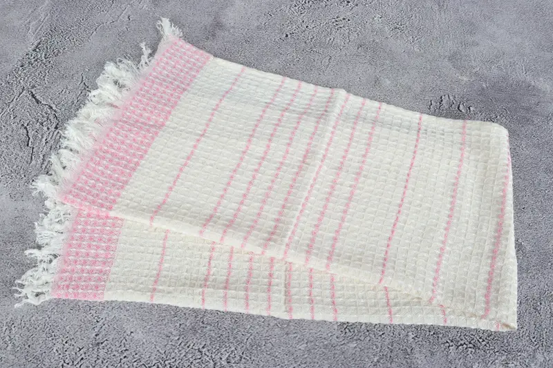 Monogram Hand Towel, 40x20 Cotton Waffle Towel, Personalized Hand Towel, Gift Boxes Tea Towels, Wedding Favors, Bachelorette Party Gifts For Bride - 6