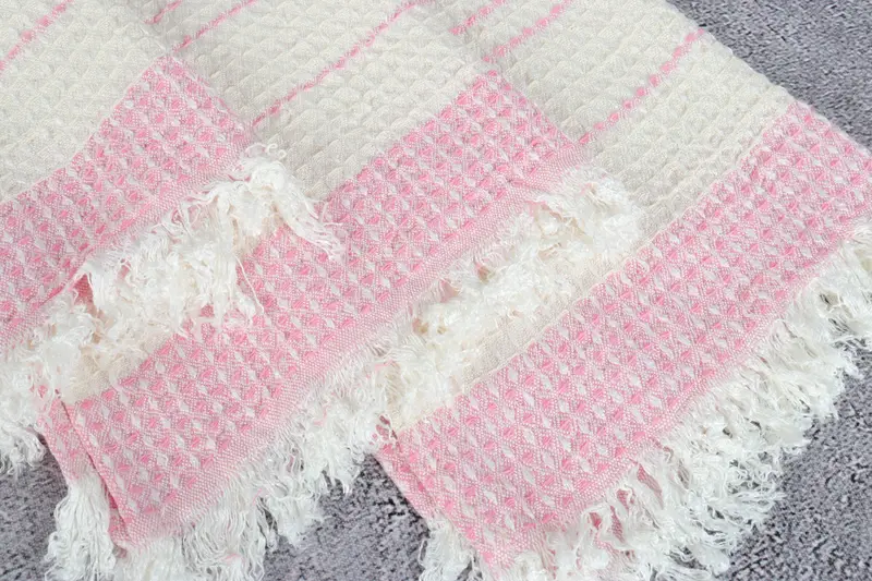 Monogram Hand Towel, 40x20 Cotton Waffle Towel, Personalized Hand Towel, Gift Boxes Tea Towels, Wedding Favors, Bachelorette Party Gifts For Bride - 5
