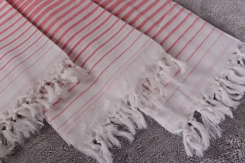 Custom Wedding Gifts, Gift For Her, Large Turkish Towel, 70x40 Cotton Striped Towel, Florida Bachelorette Party Favors, Valentines Day Gift Idea - 5
