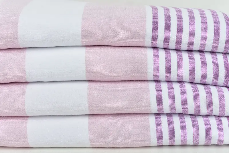 Bachelor Bachelorette Party Favors, Personalized Bridesmaid Gift, Bridesmaid Gift, Welcome Wedding Gift, 68x36 Cotton Striped Terry Towel - 2