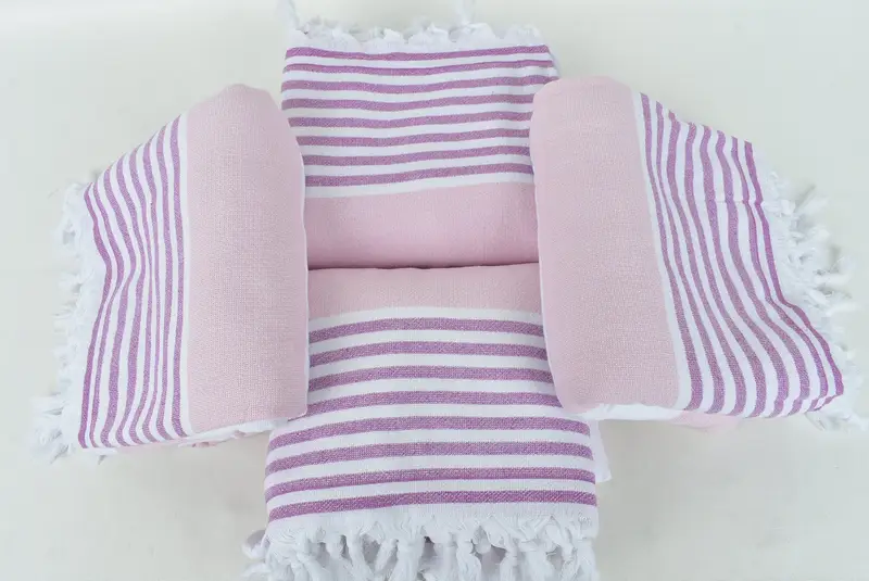 Bachelor Bachelorette Party Favors, Personalized Bridesmaid Gift, Bridesmaid Gift, Welcome Wedding Gift, 68x36 Cotton Striped Terry Towel - 6