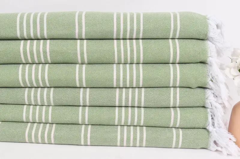 Wedding Favors, Monogram Blanket, Decorative Blanket, 96x70 Cotton Striped Towel, Gift For Coworker, Bachelorette Party Gifts For Bride - 3