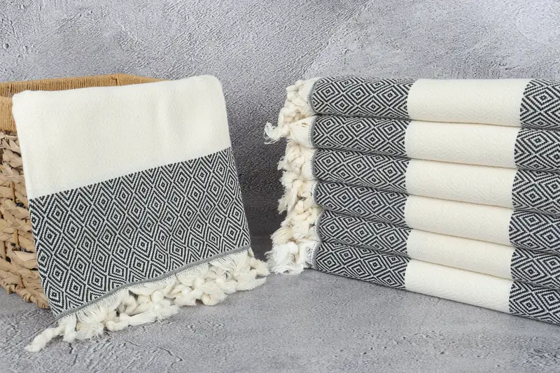 Scarf Towel, Turkish Towel Bulk, Absorbent towel, Organic Turkish towel, Guest Towel, Custom Wedding Towel, Maid Of Honor Gift, Custom Wedding Gifts - 3