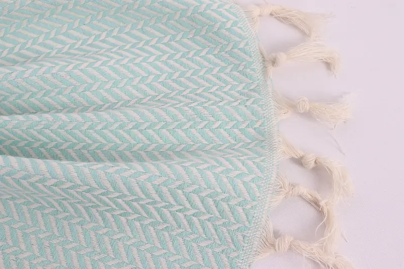 Monogram Towels, Bridesmaid Gifts, Bridal Shower Gifts, 36x18 Cotton Chevron Towel, Personalized Gift, Spa Towel, Bathroom Towels, Housewarming Gift - 8