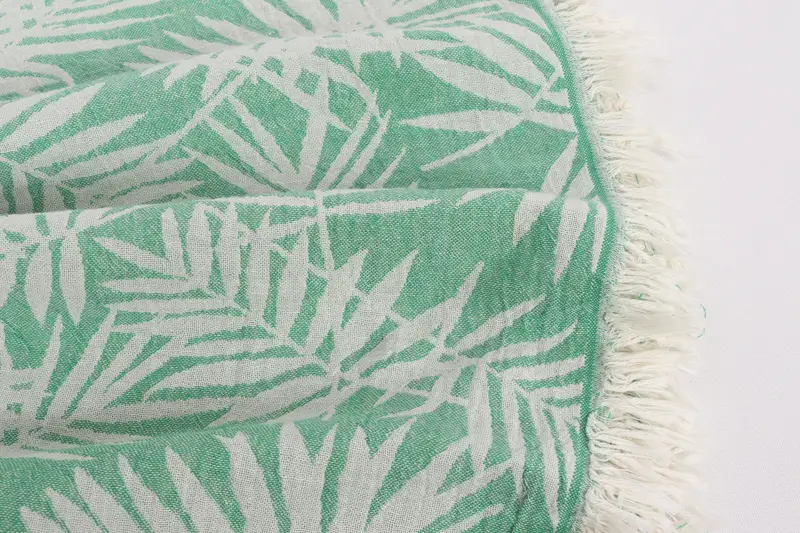 Gift For The Home Decor, Valentines Day Gift, Throw Blanket, Throw Blanket Couch, Boho Throw Blankets, 100x80 Cotton Floral Patterned Towel - 8