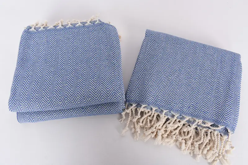 Organic Turkish towel, Custom Wedding Gift, 70x40 Cotton Herringbone Towel, Bachelorette Party Gifts Bridesmaids, Bulk Order Towel, Halloween Gifts - 7