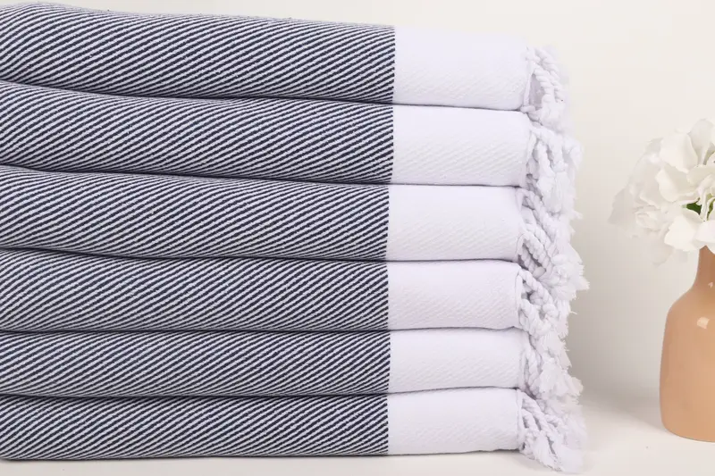 Travel towel, Turkish bath towel, Wedding Favors, 70x40 Cotton Chevron Towel, Scarf Towel, Boyfriend Christmas Gift, Spa Towel, Cute Beach Towel - 3