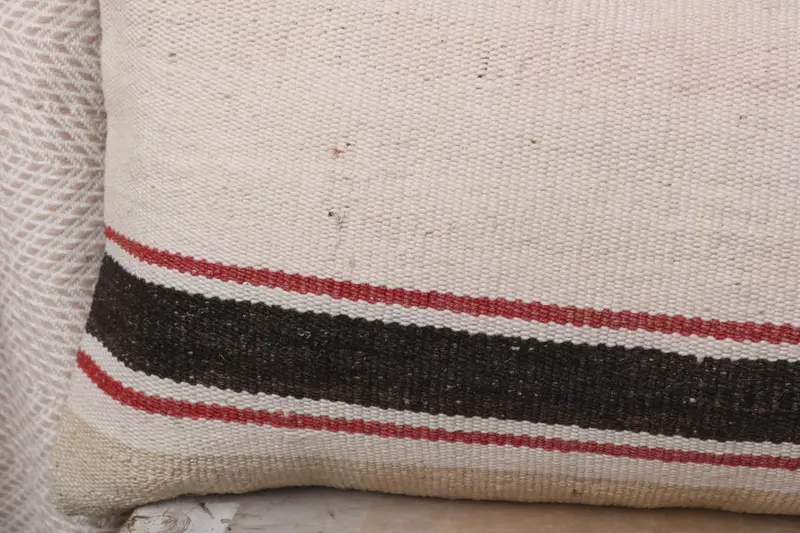 Ethnical Kilim Rug Pillow, Wholesale Pillow Case, Pillow for Couch, Boho Pillow Sham Cover, 12x36 White Cushion Cover, Cushion Case - 3