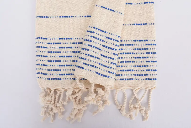 Turkish Towel Hand Towel, Monogrammed Hand Towel, Summer Towel, Personalized Kitchen Towel, Bridesmaid Favors, 36x18 Cotton Striped Design Towel - 8
