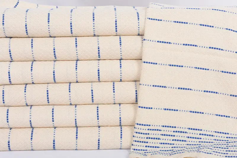 Turkish Towel Hand Towel, Monogrammed Hand Towel, Summer Towel, Personalized Kitchen Towel, Bridesmaid Favors, 36x18 Cotton Striped Design Towel - 2
