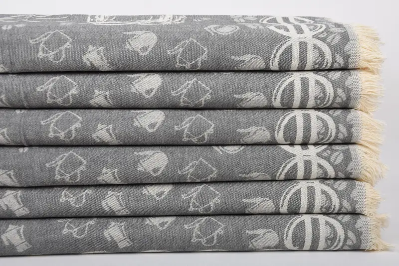Konuk havlu, monogramlı el havlu, sevgililer günü hediye, kişiselleştirilmiş hediye, nedime hediyesi, özel el havlu, 28x20 pamuklu kahve desenli havlu - 4