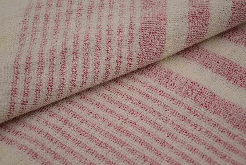 Organic towel, Custom Turkish Towel, Summer Gift, Gift For Bride, Soft and absorbent Turkish towel, Turkish towel, 68x40 Cotton Striped Terry Towel - 7