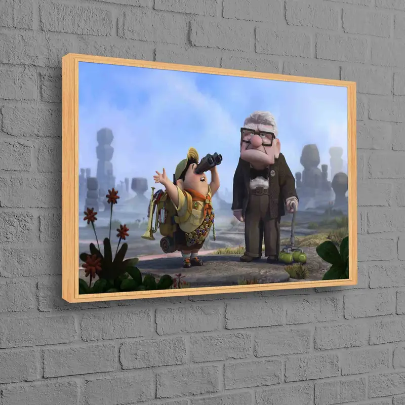 カール・フレドリクセンの気球冒険キャンバスプリント