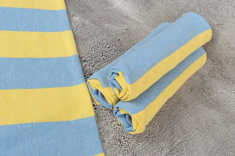 Boyfriend Gift, Bathroom Towels, Monogram Turkish Bath Towel, Monogram Dish Towel, Monogram Kitchen Towel, Kitchen Towel, 40x18 Cotton Striped Towel - 8