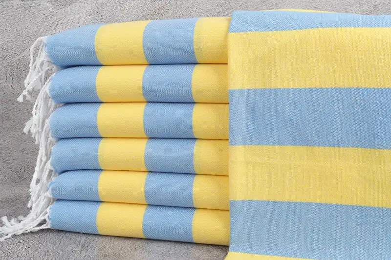 Boyfriend Gift, Bathroom Towels, Monogram Turkish Bath Towel, Monogram Dish Towel, Monogram Kitchen Towel, Kitchen Towel, 40x18 Cotton Striped Towel - 1