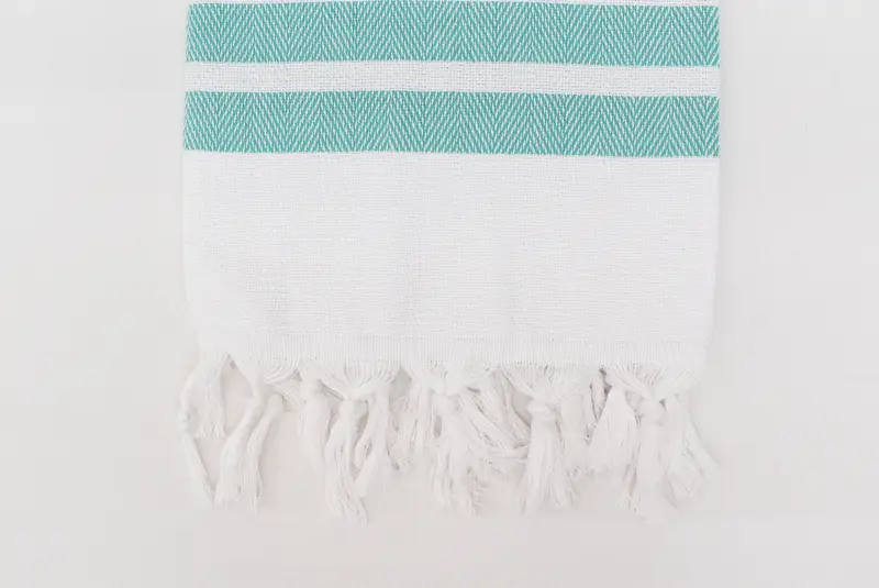 Personalized Gifts, Handwoven Turkish Towel, Spa Towel, Lightweight Turkish towel, Employee Gifts, 70x40 Cotton Herringbone Towel, Lightweight towel - 5