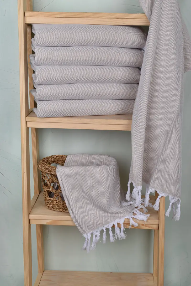 Personalized Hand Towel, Personalized Gifts, Turkish Hand Towel, 36x18 Cotton Herringbone Towel, Christmas Hand Towel, Gift For The Home Decor - 3