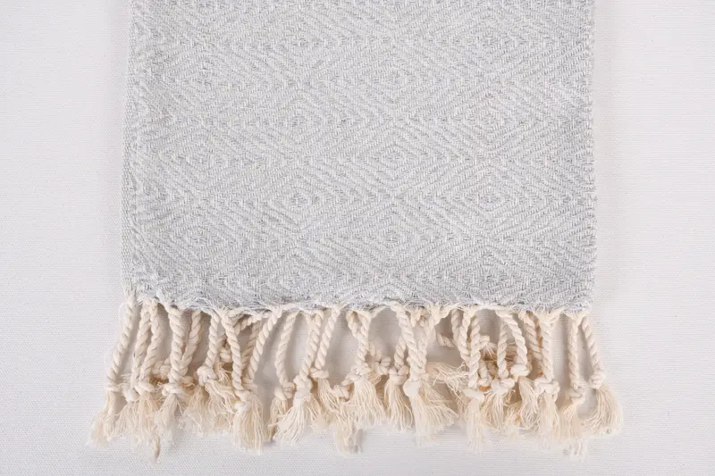 Türkischer Handtuch, personalisiertes Küchentuch, 36x18 Baumwoll -Zickzack -Diamanttuch, Custom Handtuch, Jubiläumsgeschenk für sie, Fitnesshandtuch - 3
