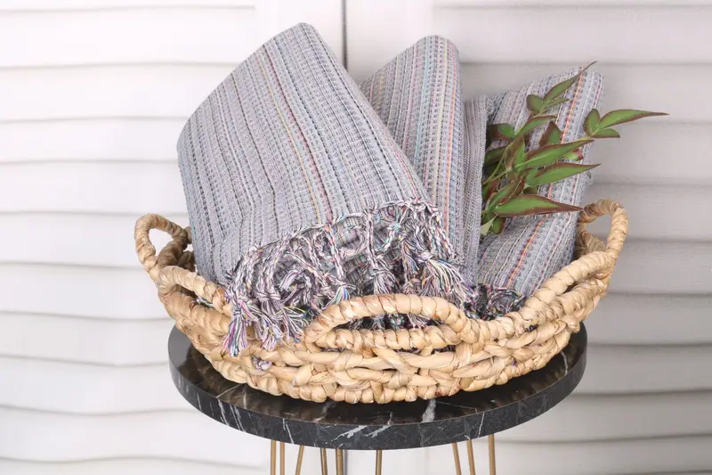 70x40 Cotton Geometric Towel, Bachelorette Party Favor, Extra large Turkish bath towel, Bachelorette Party Gifts, Housewarming Gift, Wedding Gift - 5