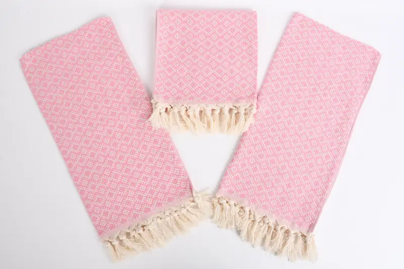 38x20 Cotton Diamond Towel, Personalized Hand Towel, Bridesmaid Towel, Memorial Gift, Monogram Kitchen Towel, Monogrammed Hand Towel, Gym Towel - 6