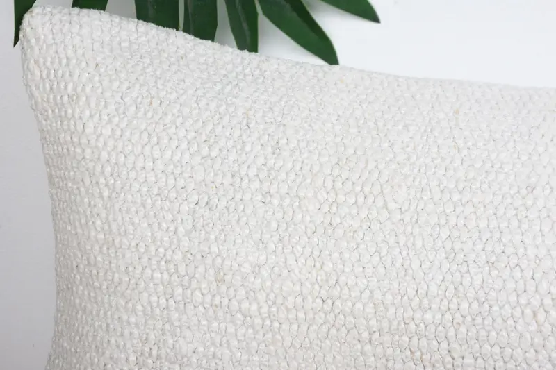Home Decor Pillow, 8x16 White Pillow Sham, Turkish Rugs Cushion, Kilim Pillow Cover, Vintage Pillow, Pillow, Accent Throw Cushion Cover - 2