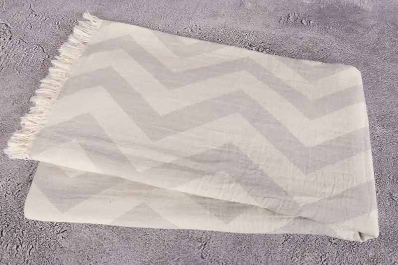 Custom Gift, Guest Towel, Travel towel, Large Turkish Towel, Gift For Coworker, Florida Bachelorette Party Favors, 70x40 Cotton Zigzag Design Towel - 6