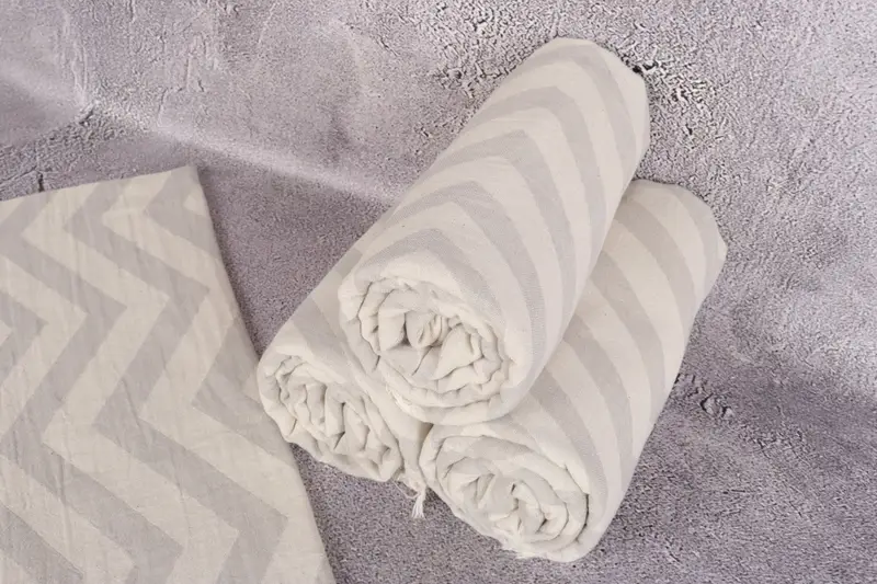 Custom Gift, Guest Towel, Travel towel, Large Turkish Towel, Gift For Coworker, Florida Bachelorette Party Favors, 70x40 Cotton Zigzag Design Towel - 8