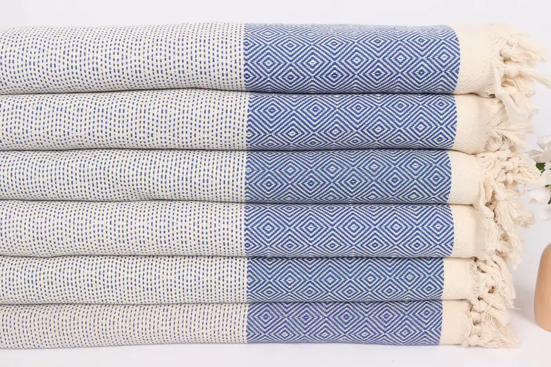 Bedspread, Bachelorette Gifts, Decorative Bedspread, Bachelor Gift, Beach Wedding Favor, Bridesmaid Gifts, 104x80 Cotton Diamond Towel - 3