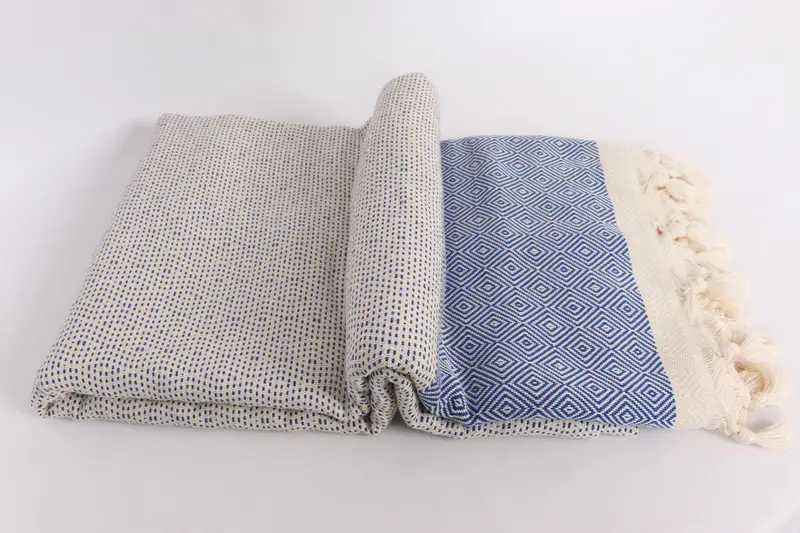 Bedspread, Bachelorette Gifts, Decorative Bedspread, Bachelor Gift, Beach Wedding Favor, Bridesmaid Gifts, 104x80 Cotton Diamond Towel - 6
