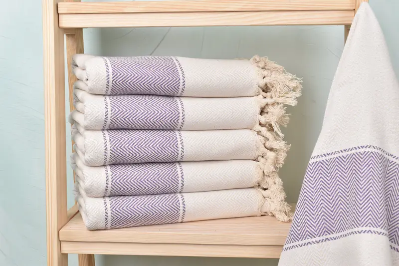70x36 Cotton Herringbone Towel, Bachelor Bachelorette Party Favors, Grandma Gift, Spa Towel, Wedding Gift, Personalized Towel Gift, Travel towel - 1