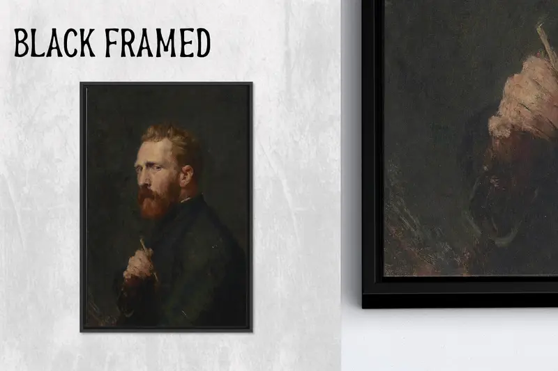 Modern Van Gogh Otoportre Kanvas Tablo Baskı - Zarif Dekor