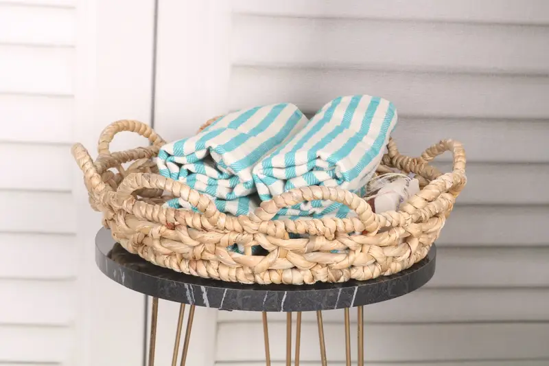 40x18 Pamuklu Çizgili Havlu, Monogram Mutfak Havlu, İyilik için Düğün, Nedime Hediyeleri, Kişiselleştirilmiş Hediyeler, Hediye, Spa Havlu, Bachelor Havlu - 4